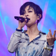 Photo of Hikaru Utada performing onstage at Coachella 2022 on April 16.